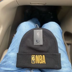 NBA BLACK BEANIE